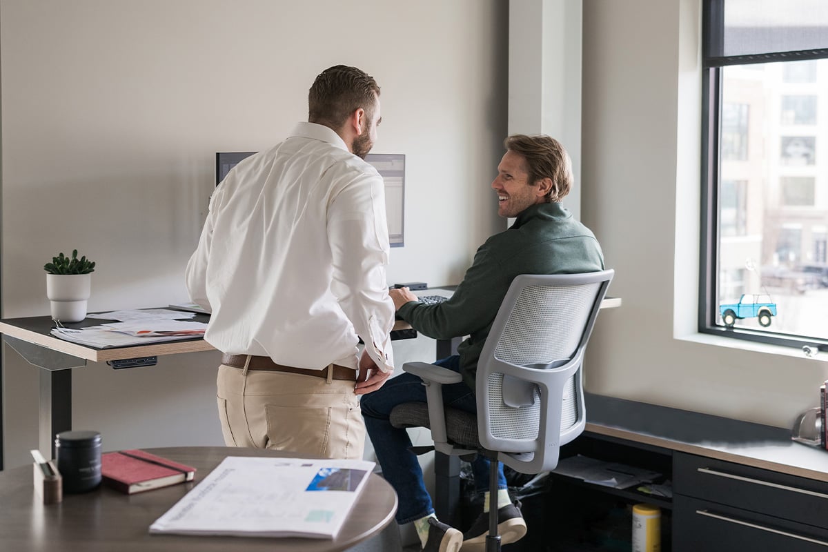 Business Owners Chatting - HCM