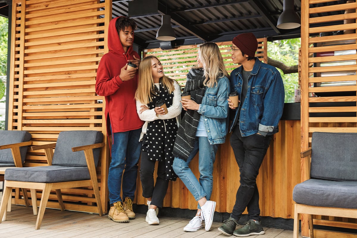 MercStart -  Teens Hanging Out