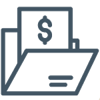 money-envelope - blue
