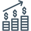 money-graph-blue