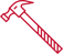 Red JTB Hammer