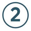 Number 2 in Circle Icon - Mercantile Bank
