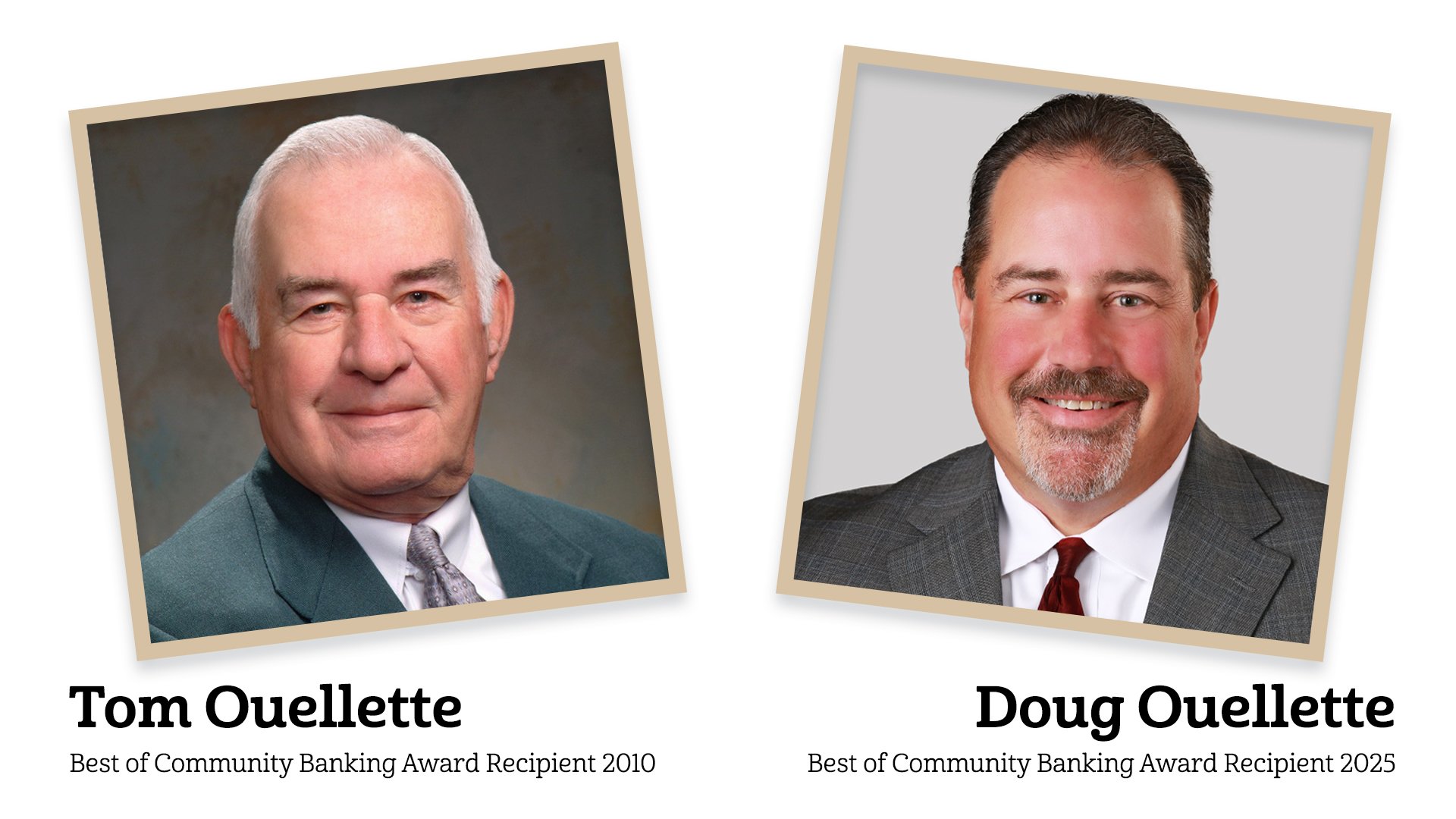 Doug and Tom Ouellette - Mercantile Bank