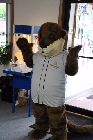 Earnie the Otter Fun - Mercantile Bank