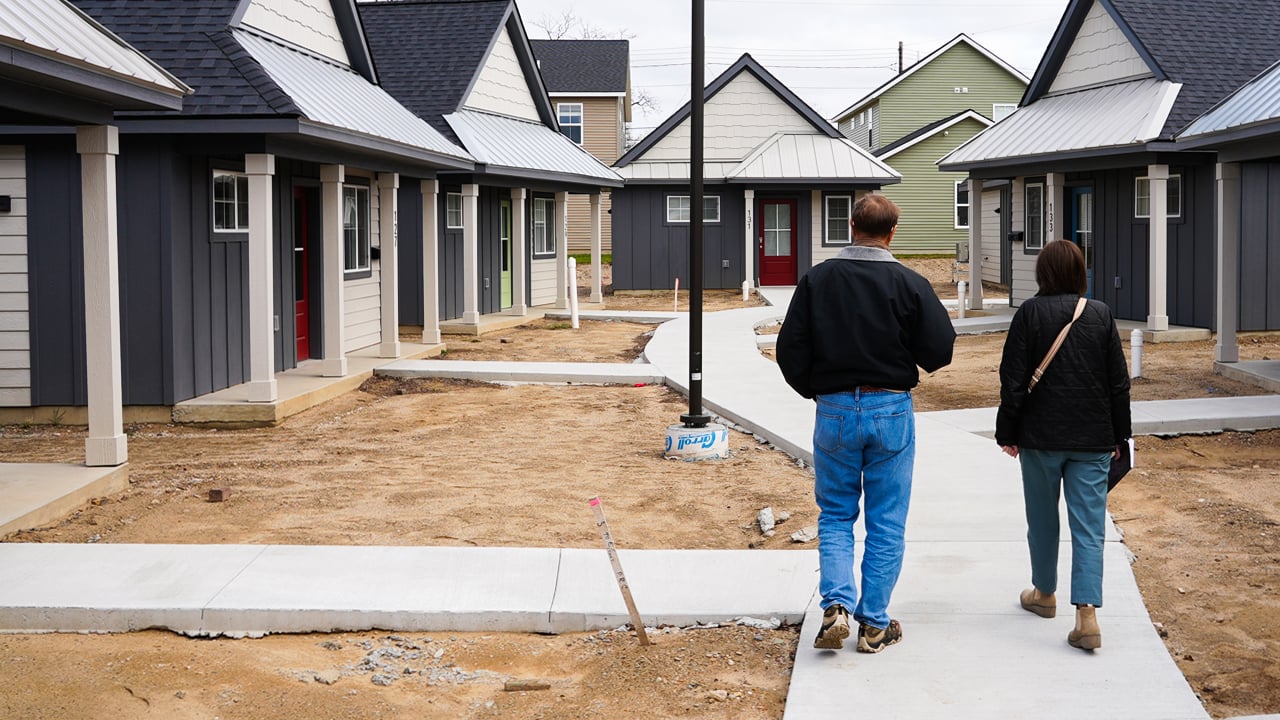 Hope Village - Tiny Home Walking Through - Mercantile Bank