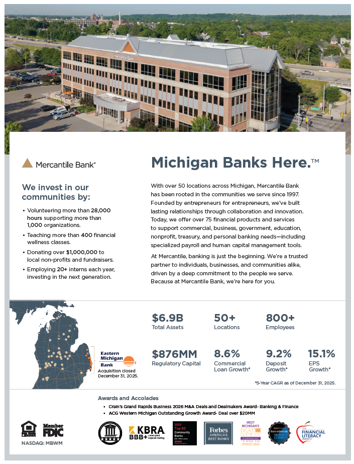Q1 Mercantile Bank Fact Sheet