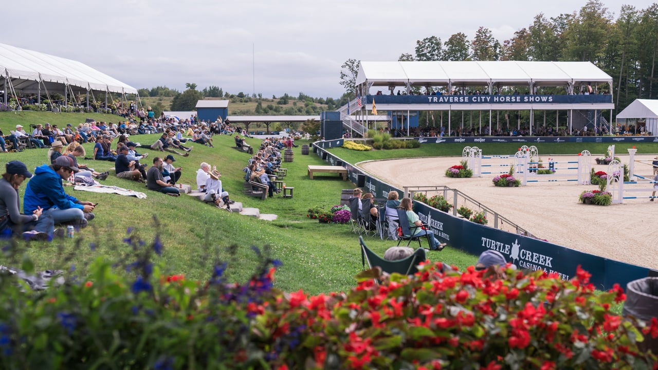 Traverse City Horse Show - Arena & Spectators - Mercantile Bank