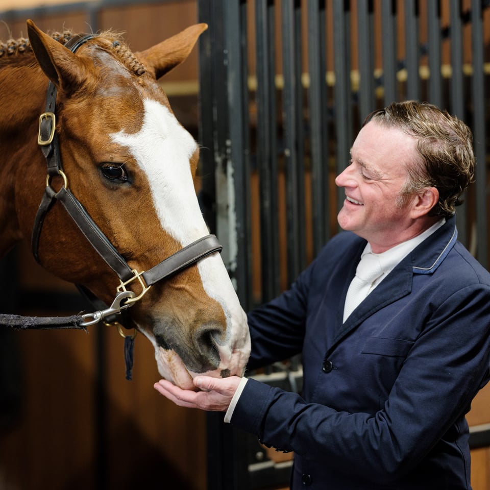 Traverse City Horse Show - Horse & Rider - Mercantile Bank