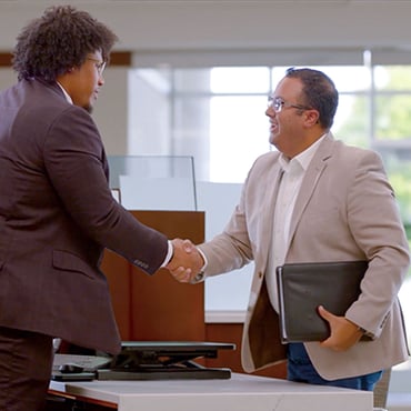 MLO Shaking Hands