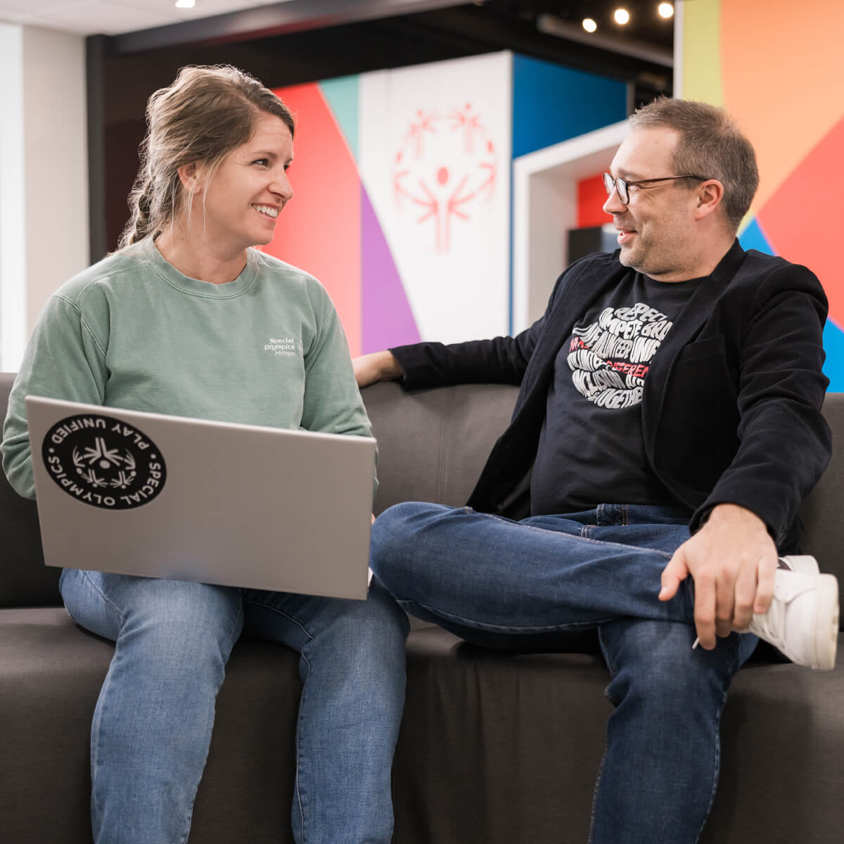 Special Olympics of MI Organizers Collaborating