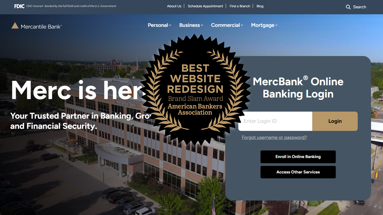 Award-winning website? Merc is here.