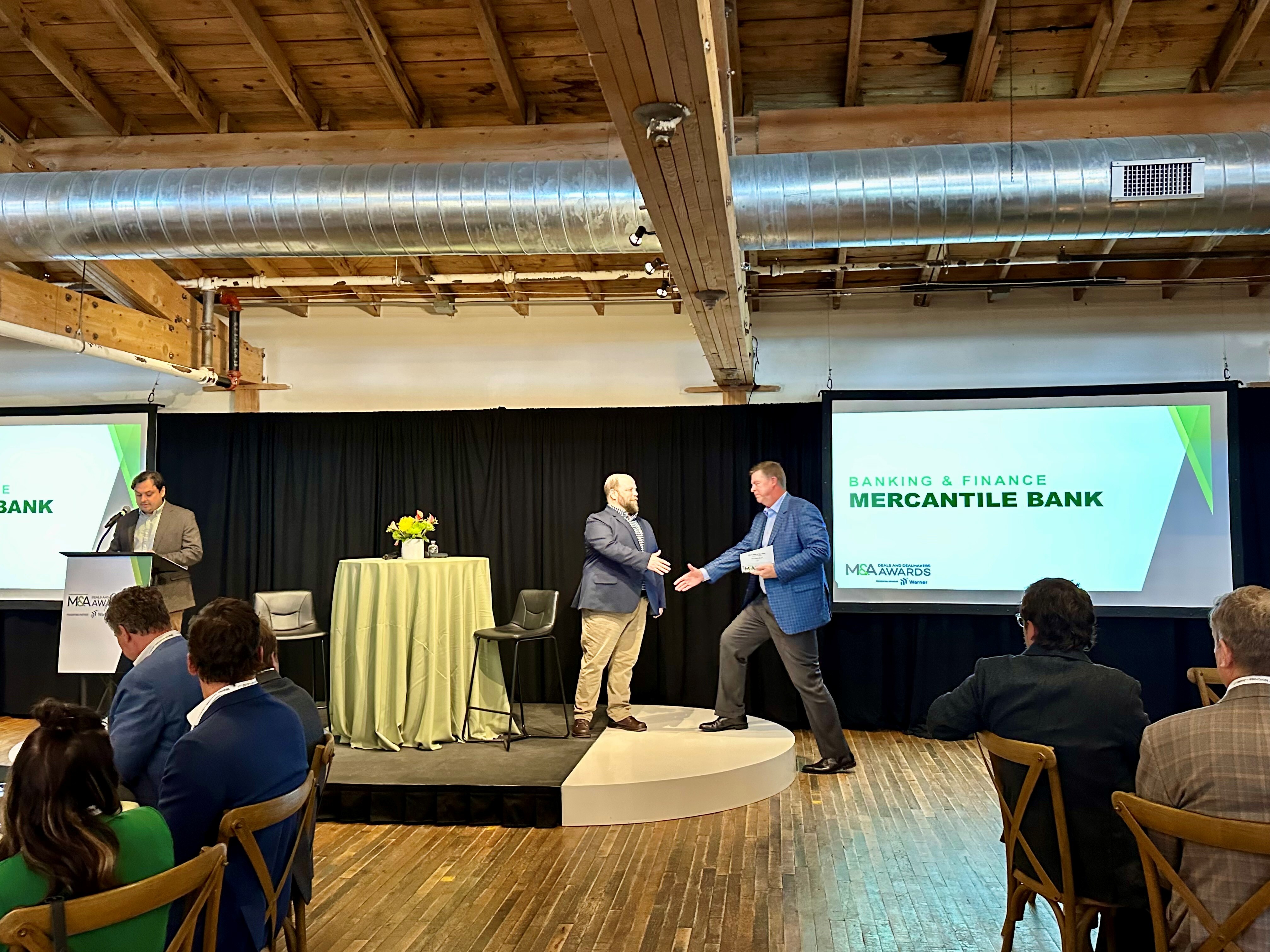 Crain’s Grand Rapids Business M&A Deals and Dealmakers Awards & Mercantile Bank 4