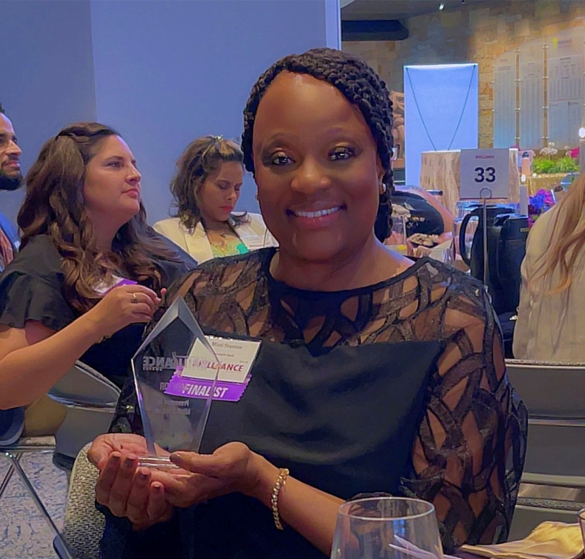 Misti Holding Award at Brilliance Awards