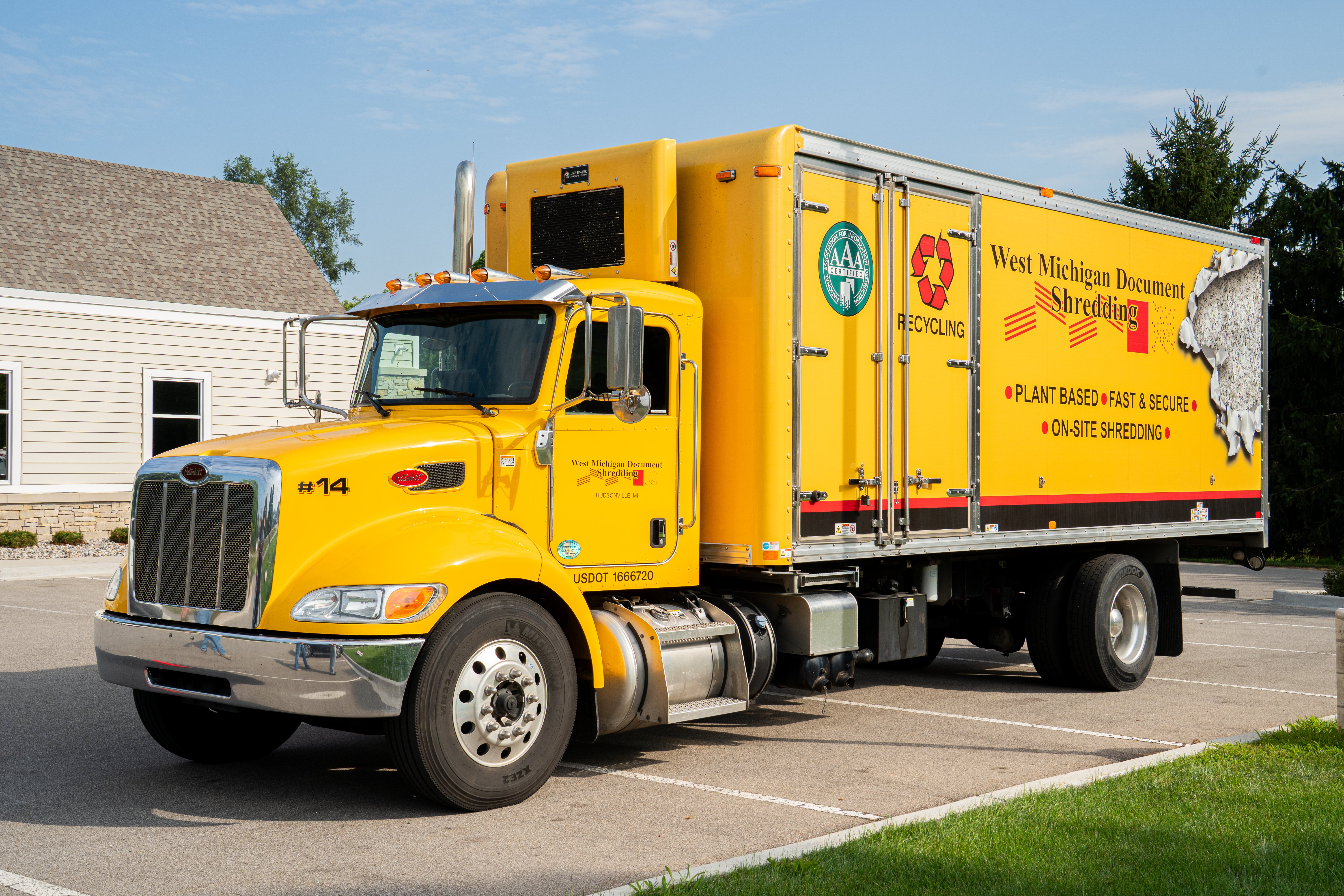 Shred Days Truck - Mercantile Bank